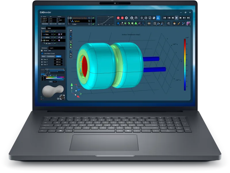 Dell Pro Max 18 Plus mobile workstation chassis