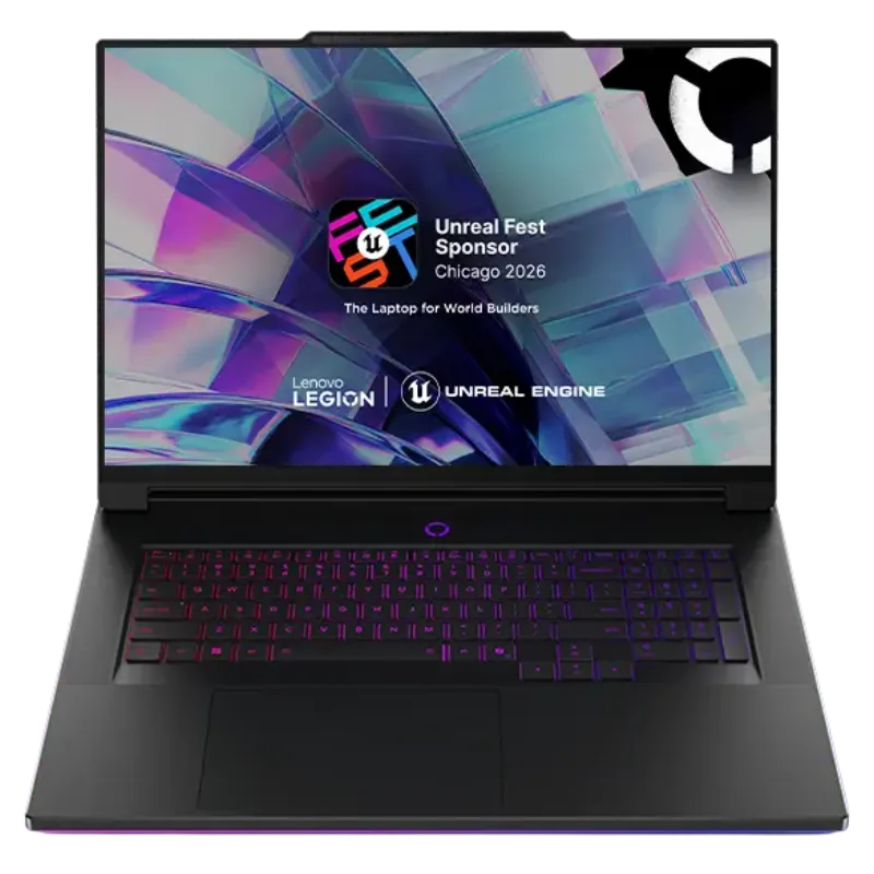 Lenovo Legion 9i Gen 10 18-inch gaming laptop shown open from the front