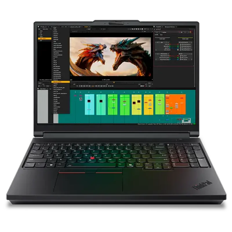 Lenovo ThinkPad T16g Gen 3 laptop shown open from the front